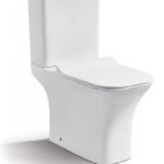 SAVINA - Λεκάνη Rimless ΧΠ/ΠΣ με κάλυμμα