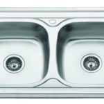 EDEN - Νεροχύτης ΙΙ Inox Νεροχύτης 100*50*165 2 γούρνες μεγάλες