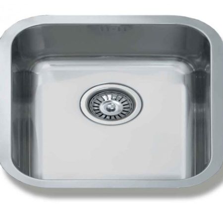 με LO Finox 304 bt - Νεροχύτης 1 γούρνα 450*390*18