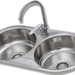 Finox 304 GLOBAL II NOVA - Νεροχύτης 2 γούρνες 84*44*0 6mm