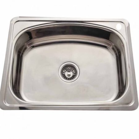 SIERA - Νεροχύτης Inox 620*470*200*0 7MM