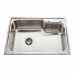 ARIANA - Νεροχύτης Inox 650*440*220*0 7MM