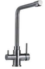 TRE VIE - Μπαταρία νεροχύτη SS304 Σατινέ E