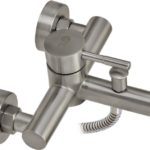 Σατινέ A - Μπαταρία λουτρού SS304 Σατινέ