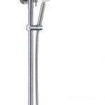 Σατινέ A - Μπαταρία λουτρού με στήλη πλήρης SS304 Σατινέ