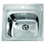 BAR - Νεροχύτης Inox 48Χ48 *24