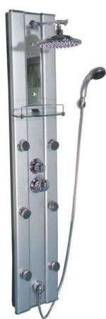 TATIANA Μπαταρία -στήλη μπάνιου 150*26 Σατινέ