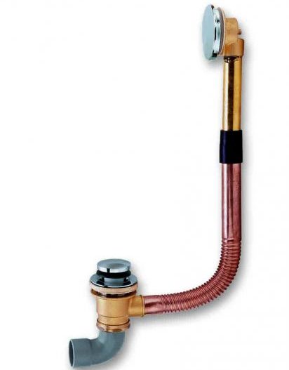 Βαλβίδα κλίκ μπάνιου με πλαστικό ρακόρ με ντίζα