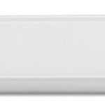 Εταζέρα βιδωτή λευκή 60cm