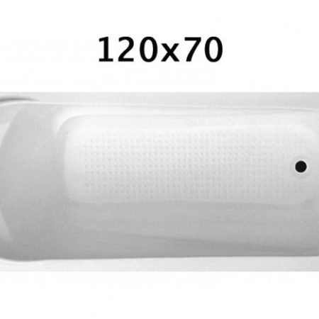 COMMON 120χ70 - Λουτήρας ακριλικός με βάση 120x70