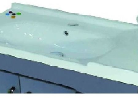 SONIA DOWN -Νιπτήρας πορσελάνης 95*46