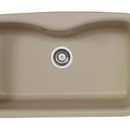 SODO - Νεροχύτης 1 γούρνα Ρ83*51 Μπέζ - Καφέ