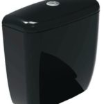 PORTA Μαύρο - Καζανάκι Μαύρο με μηχανισμό - HUIDA