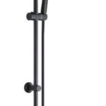 AMBER- Βέργα ντούζ 95cm *DIA Μαύρο μάτ