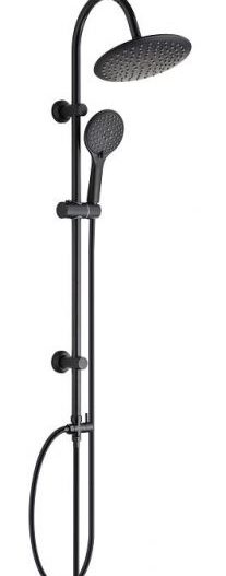 AMBER- Βέργα ντούζ 95cm *DIA Μαύρο μάτ