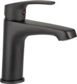 AMERICA DOMANI - Μπαταρία νιπτήρα μαύρη με κλίκ