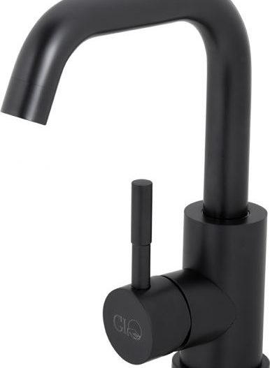 ROTA-U - Μπαταρία νιπτήρα SS304 Μαύρο-Σατινέ