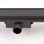 SCARETO - Κανάλι DOPPIO μαυρο σχαρωτό ST ST304 60cm φ40/50