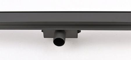 SCARETO - Κανάλι DOPPIO μαυρο σχαρωτό ST ST304 60cm φ40/50