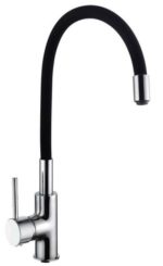 AMERICA DOMANI - Μπαταρία νεροχύτου μαύρη ευλύγιστη ΕΠΙΚ