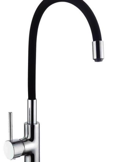 AMERICA DOMANI - Μπαταρία νεροχύτου μαύρη ευλύγιστη ΕΠΙΚ