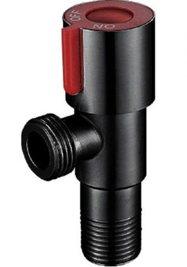 RUBINETTO ST/ST 304 1/2 Μαύρο Κόκκινο