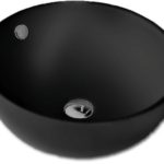 CRESO-21 Νιπτήρας μάτ Μαύρο 430*430*170