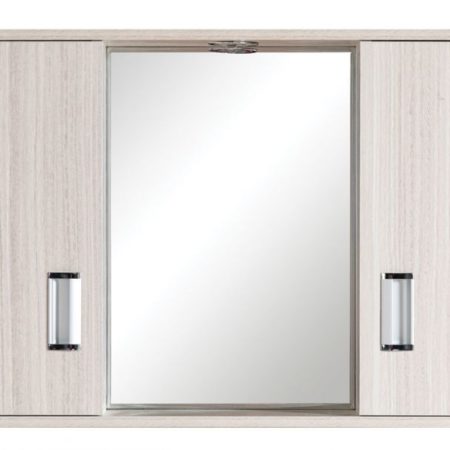 FINO II - Ερμάριο PVC 72*55*13 5 με ένα φώς TERRA