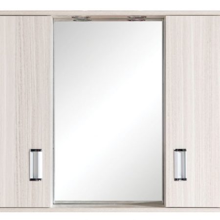 FINO II - Ερμάριο PVC 77*68*13 5 με δύο φώτα TERRA