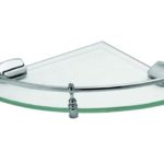 SICUR - Ραφιέρα γωνιακή κρύσταλλο με CABORN