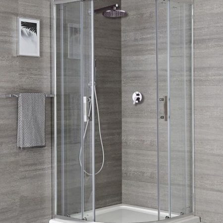 CORONA - Μπαταρία ντουζιέρας 3 οδών πλήρης