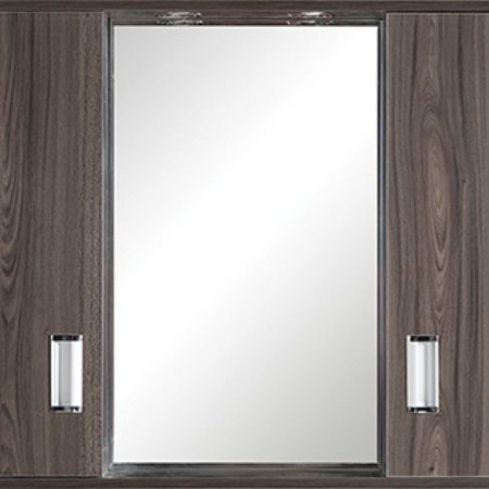 FINO II - Ερμάριο PVC 72*68*13 5 με δύο φώτα