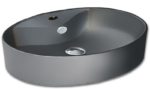 OVALINA -Νιπτήρας μάτ Γκρί 510*425*150