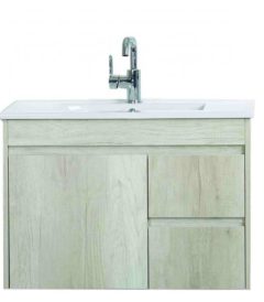 AMANDA UP - Πάγκος σκέτος 75cm MFC Καπουτσίνο