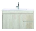 AMANDA UP - Πάγκος σκέτος 90cm MFC Καπουτσίνο