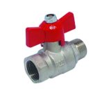 Κρουνός σφαιρικός XTR 1/2" πεταλούδας Full Β Τ 190γραμ.