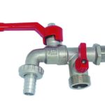 GARDEN - Κάνουλα σφαιρική XTR Β Τ 1/2"x3/4"x3/4" 303γραμ.