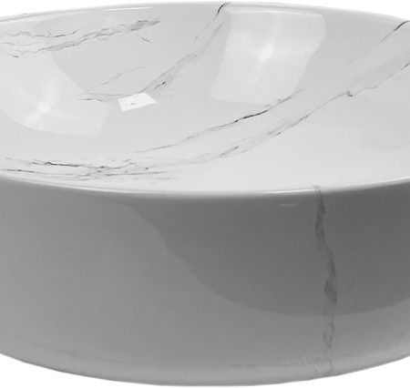 TEMPO - Νιπτήρας MARMO Γκρί Φ42X14