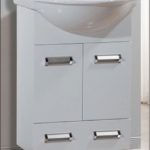 BALENO - Πάγκος σκέτος PVC 45*35 λευκός