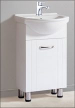 DANZA-DOWN - Πάγκος σκέτος PVC 40 5*34 5*78h λευκός