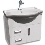 DAMO-UP - Πάγκος PVC σκέτος 60*42 λευκός