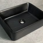 LUNGO-COMO -Νιπτήρας MARMO NEROΙ 49X37