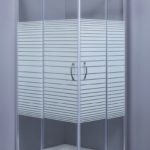 DORA - Καμπίνα - γυαλί με γραμμές 120*80*185 σκέτη