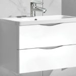 MAGIA Πάγκος PVC σκέτος 80*45 λευκός