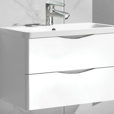 MAGIA Πάγκος PVC σκέτος 80*45 λευκός