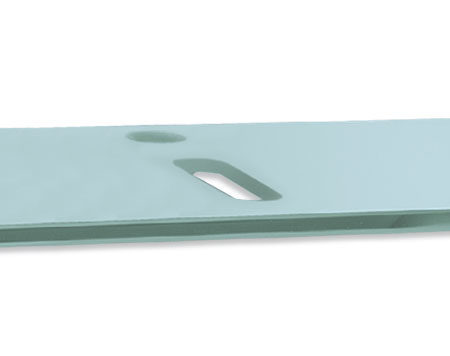 FONTE - Γυαλί πάγκου 91 5*46 5 Frosted white