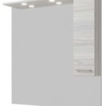 RUBINO-105 - Καθρέπτης με ντουλάπι και φώς LED 105*52cm ROVERE G