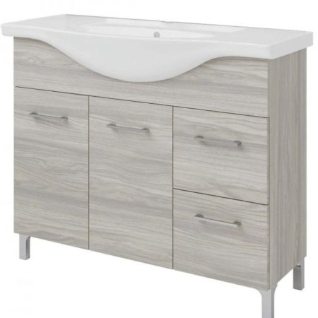 RUBINO-105 - Πάγκος 105*50 ROVERE GRIGIO