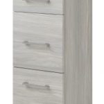 RUBINO- Κολώνα δαπέδου με συρτάρι 31*33*148ή cm ROVERE GRIGIO
