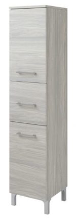 RUBINO- Κολώνα δαπέδου με συρτάρι 31*33*148ή cm ROVERE GRIGIO